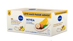 Sabonete Vegetal Nivea Manteiga de Karité e Lima da Pérsia 6  UN de 80 Gramas