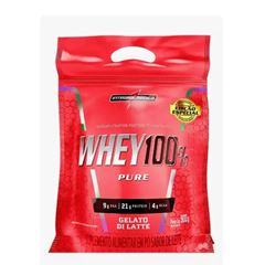 Integral Médica Whey 100% Pure Gelato Di Latte 900 Gramas Refil
