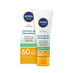 Protetor Solar Nivea Facial Oleosa Médio FPS60