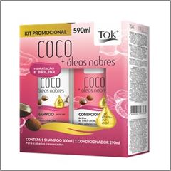 Shampoo mais Condicionador Tok Coco e Tutano 590 ML