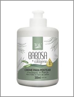 Creme para Pentear Tok Babosa e Colágeno 300 ML