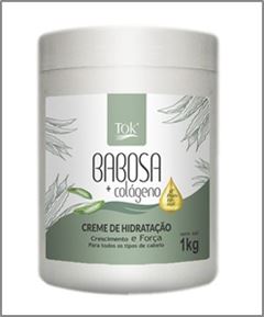 Creme Hidratante Intensivo Tok Babosa e Colágeno 1 Quilograma