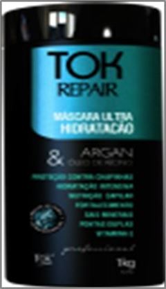 Creme Hidratante Intensivo Tok Repair Argan e Rícino 1 Quilograma
