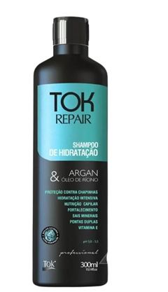 Shampoo Tok Repair Argan e Rícino 300 ML