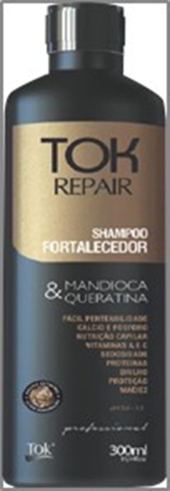 Shampoo Tok Repair Queratina e Mandioca 300 ML