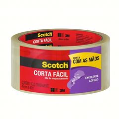 Fita Adesiva Scotch Empacotamento Corta Fácil 45 Milímetros por 40 Metros