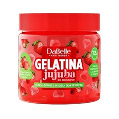 Gelatina Dabelle Jujuba de Morango 500 Gramas