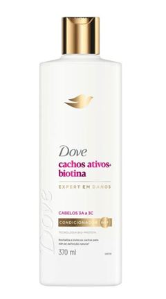 Condicionador Dove Cachos mais Biotina 370 ML