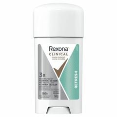 Desodorante Creme Rexona Clinical Invisible Refresh 58g