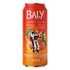 Energetico Baly Morango e Pessego 473ml
