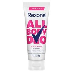 Desodorante Creme Rexona All Body Wild Rose 75g