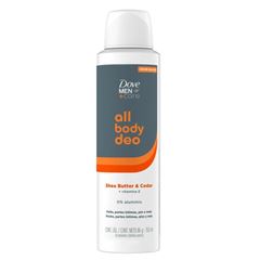 Desodorante Aerossol Dove All Body Men Shea Butter e Cedar