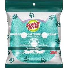 Esponja Scotch Brite Pets Não Risca Unidade