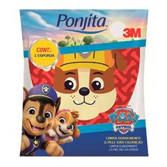 Esponja Para Banho 3m Ponjita Patrulha Canina