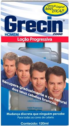 Tonalizante Grecin 2000 Homem 120ml