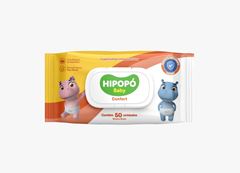 Toalha Umedecida Hipopo Confort 50 Unidades