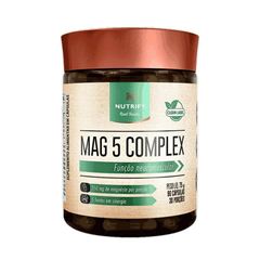 Cápsulas Nutrify Magnesio 5 Complex 90 Unidades