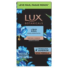 Sabonete Lux Botanicals Lírio Azul 6 x 85g