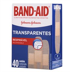 Curativo Johnson & Johnson Band-Aid Transparente
