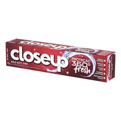 Gel Dental Closeup Red Hot