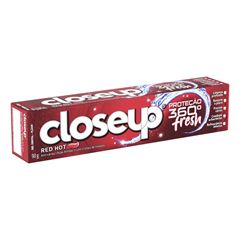 Gel Dental Closeup Red Hot