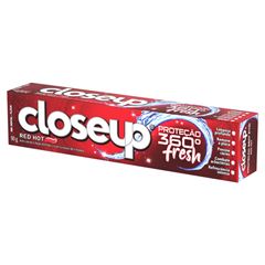 Gel Dental Closeup Red Hot