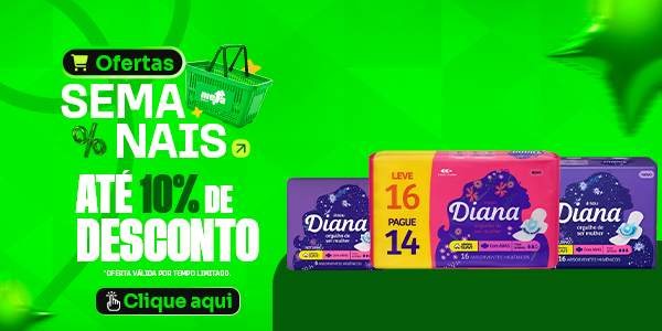 ofertas semana 4 agosto 2026 Absorvente Diana